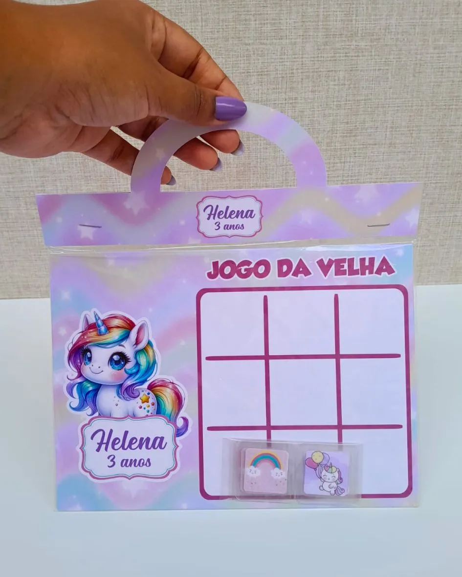 Lembrancinhas Para Brincar - Jogo da Velha 1