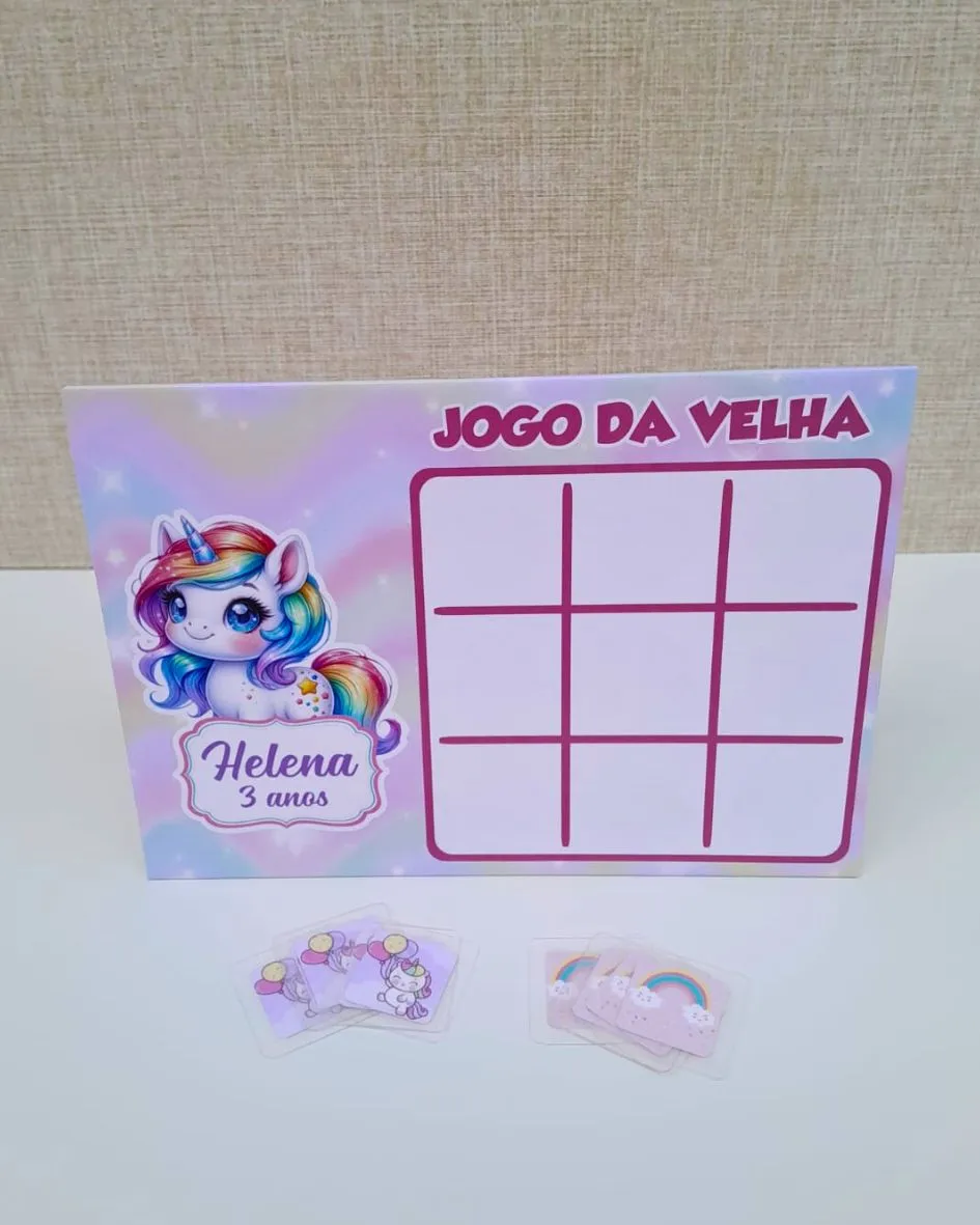 Lembrancinhas Para Brincar - Jogo da Velha 2