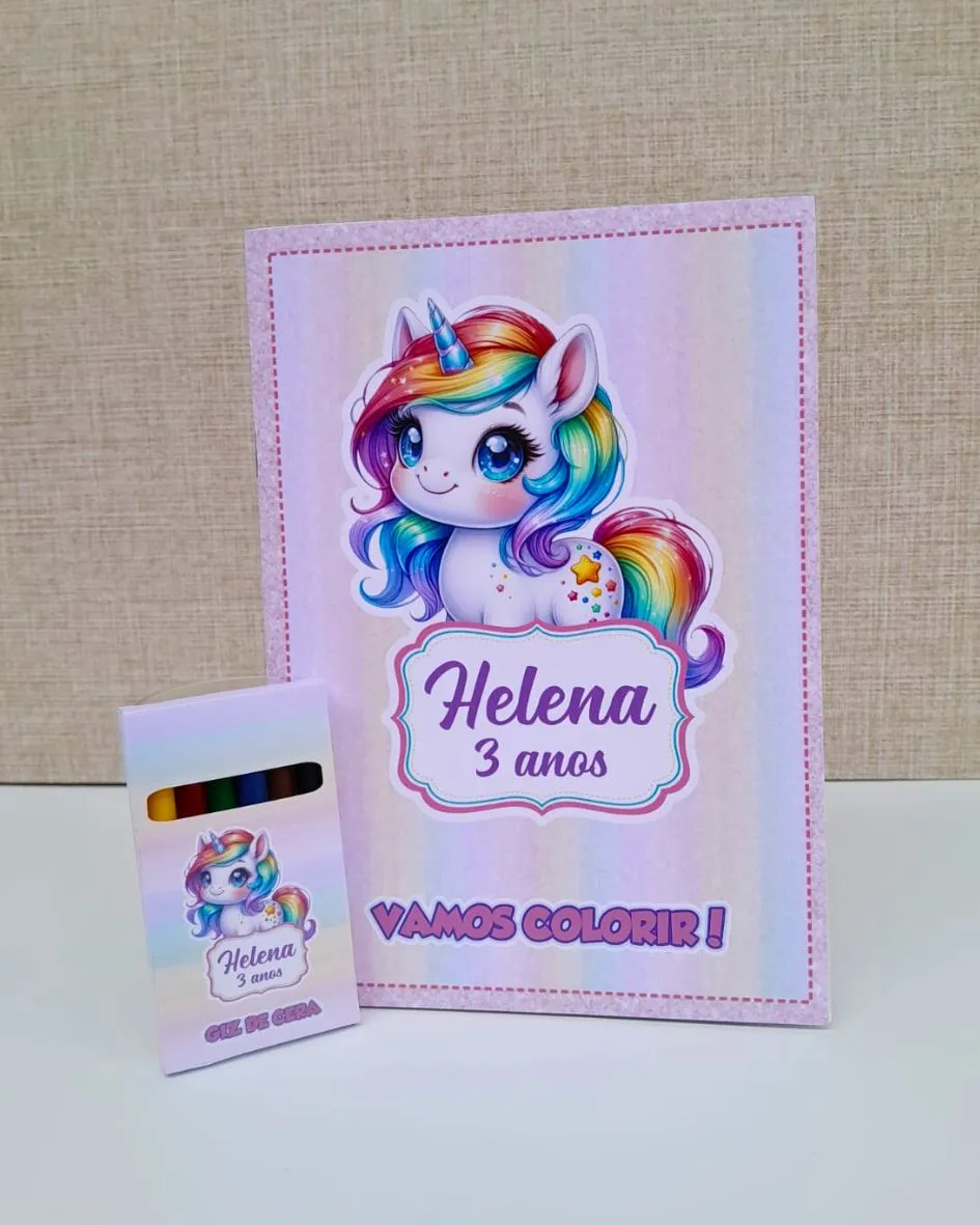 Lembrancinhas Para Brincar - Livro de Colorir 2